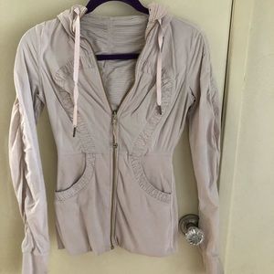 ONE HOUR SALE. Light pink lulu jacket
